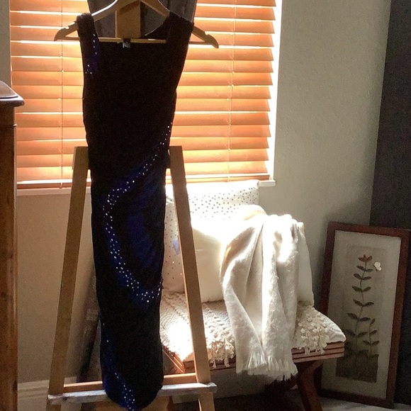 INC International Concepts Dresses & Skirts - Elegant Black and Blue Women's Dress